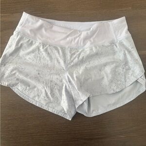 lululemon athletica Pastel Blue Athletic Lined Shorts